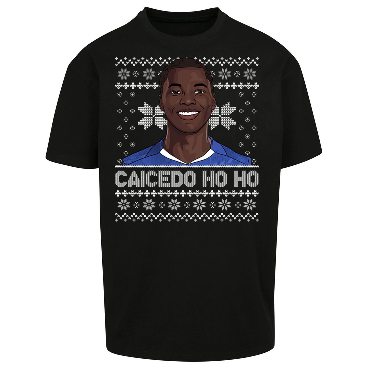 Moises Caicedo Christmas Oversized T Shirt 