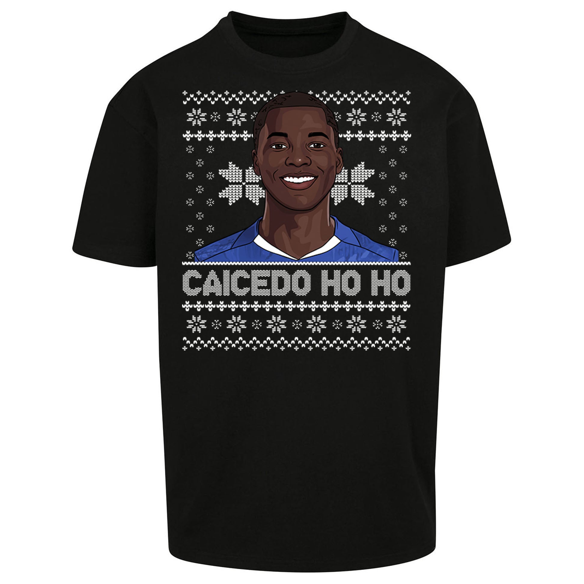 Moises Caicedo Christmas Oversized T Shirt 
