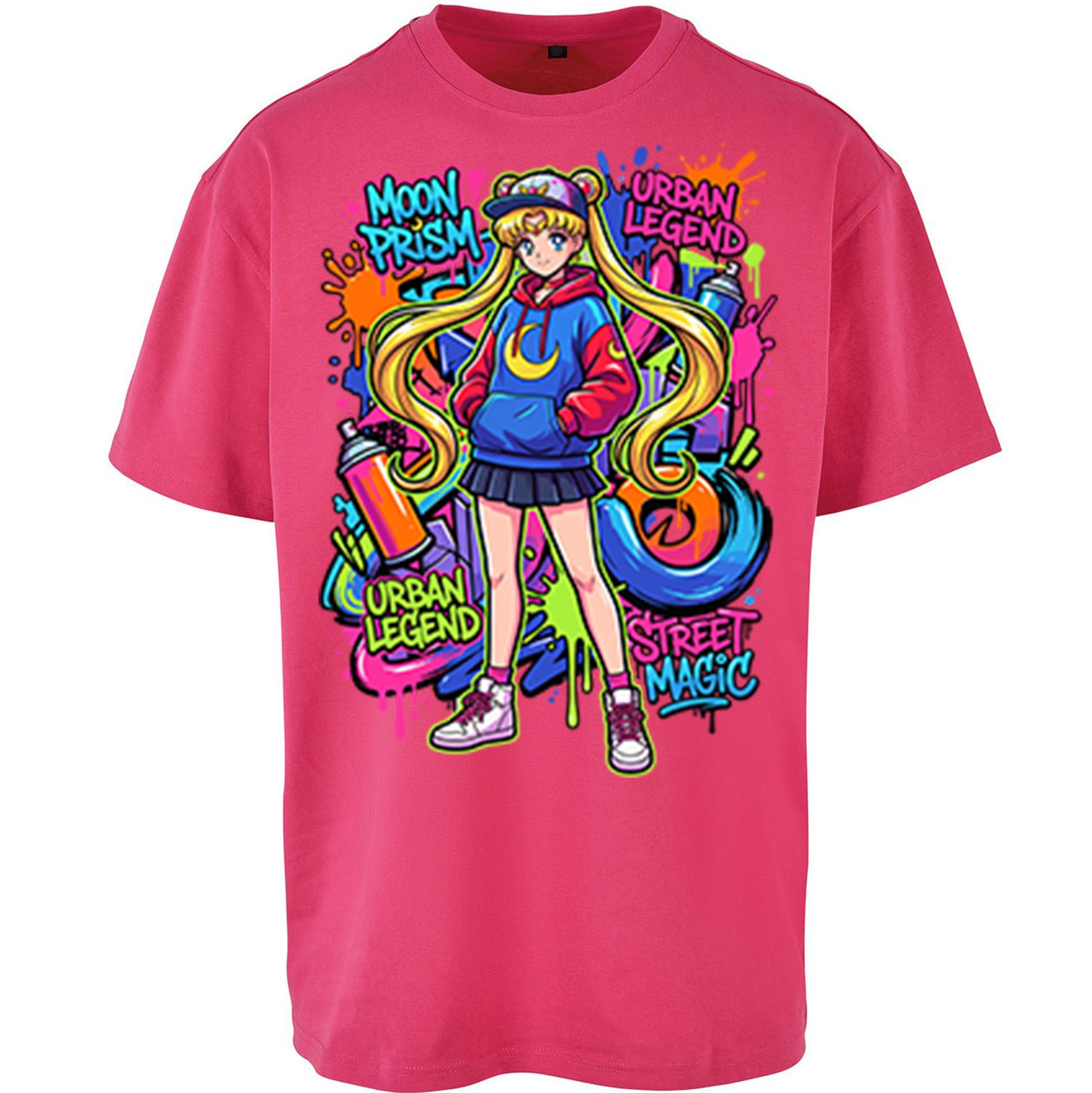 Moon Prism Power Oversized T Shirt