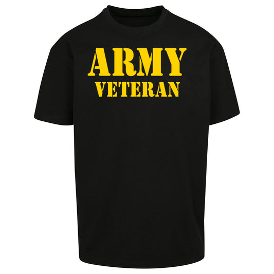 Army Veteran Oversized T Shirt