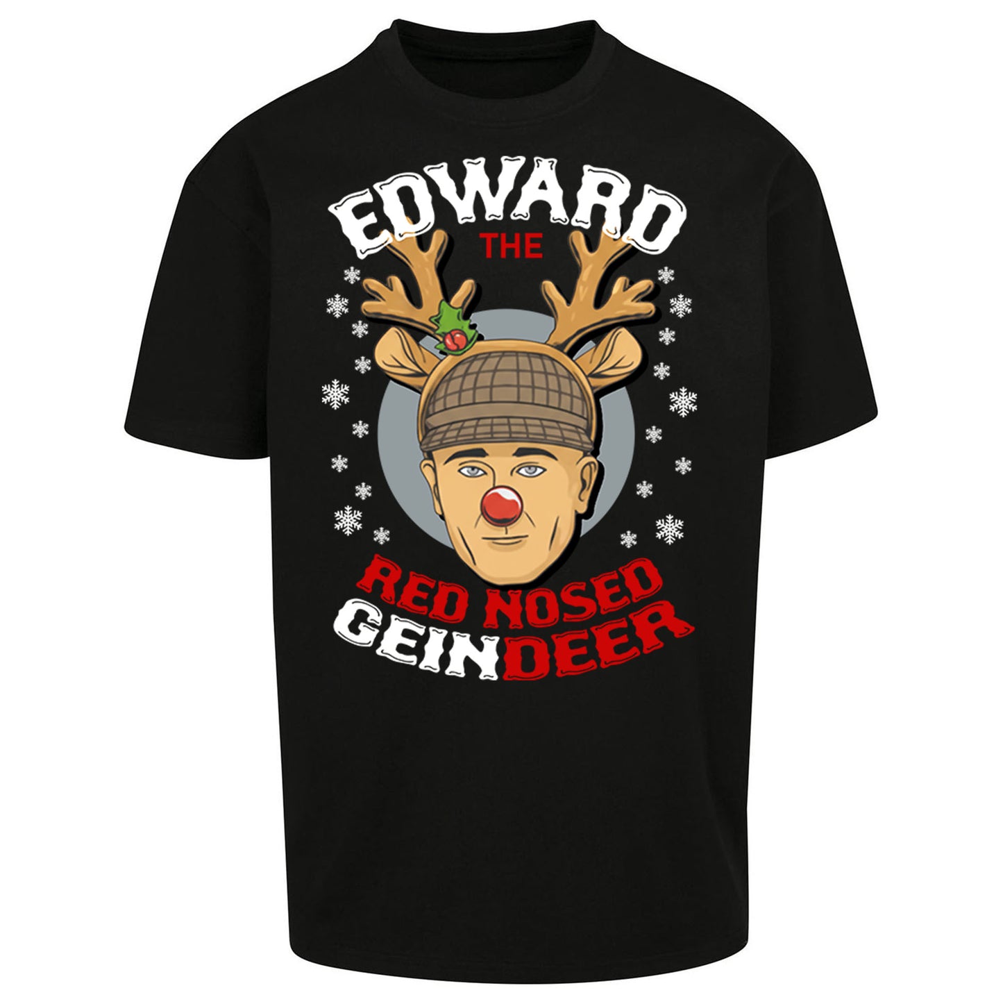 Ed Gein Reindeer Oversized T Shirt