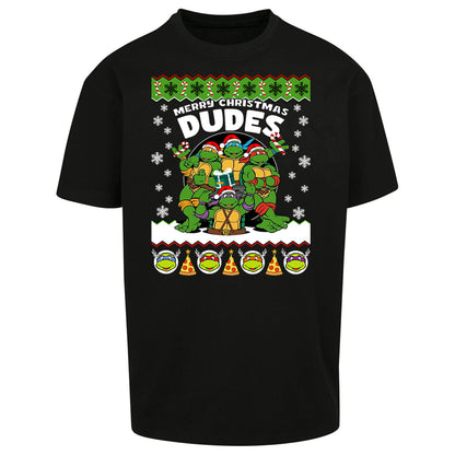 Ninja Turtles Christmas Oversized T Shirt