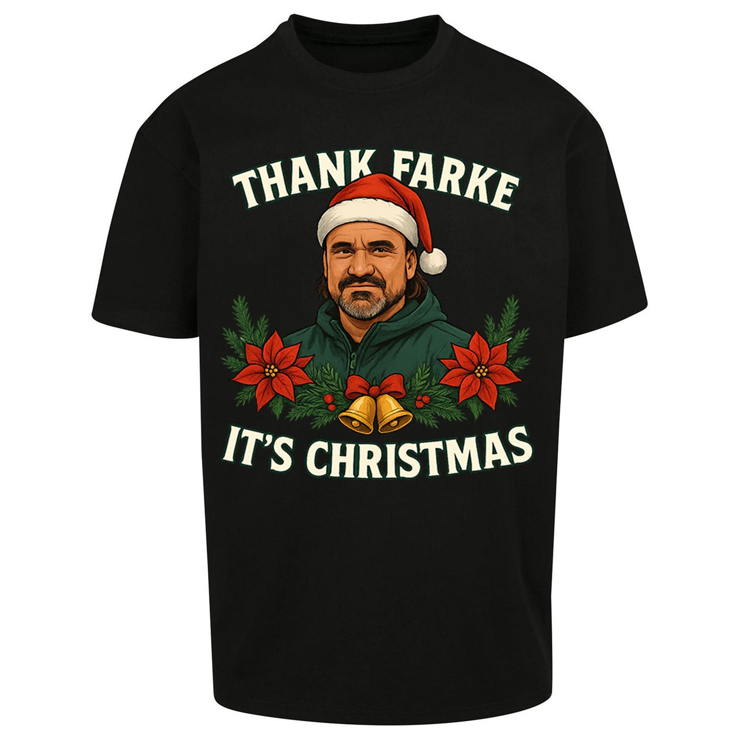 Leeds Utd Christmas Oversized T Shirt