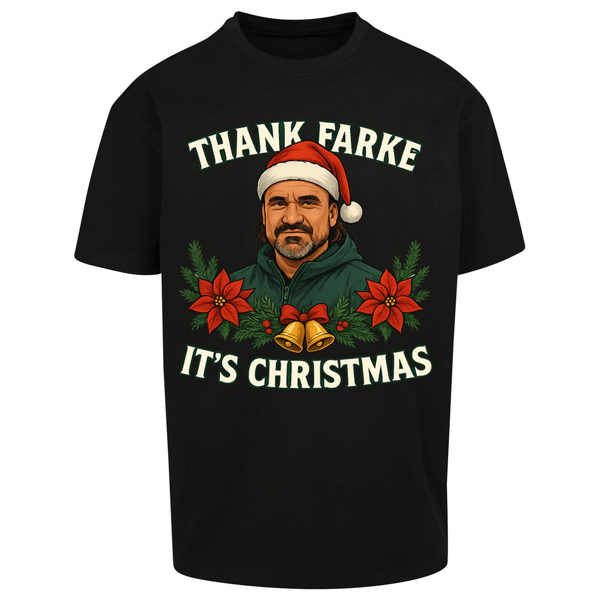 Leeds Utd Christmas Oversized T Shirt