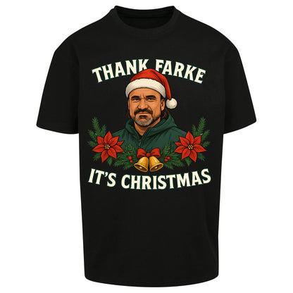 Leeds Utd Christmas Oversized T Shirt
