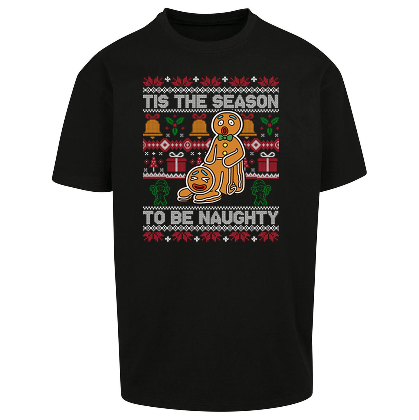 Ginger Bread Man Oversized T Shirt