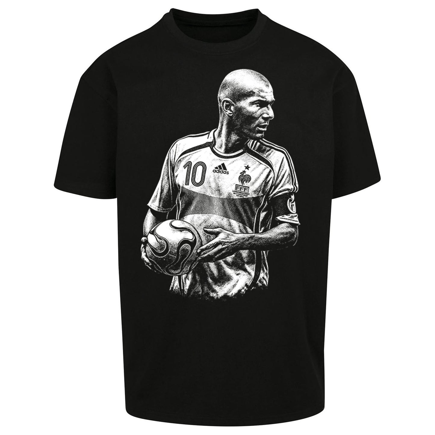 Zidane France Oversized T Shirt