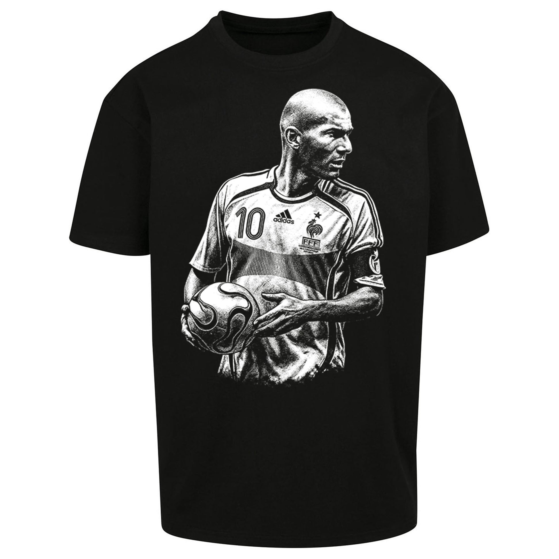 Zidane France Oversized T Shirt