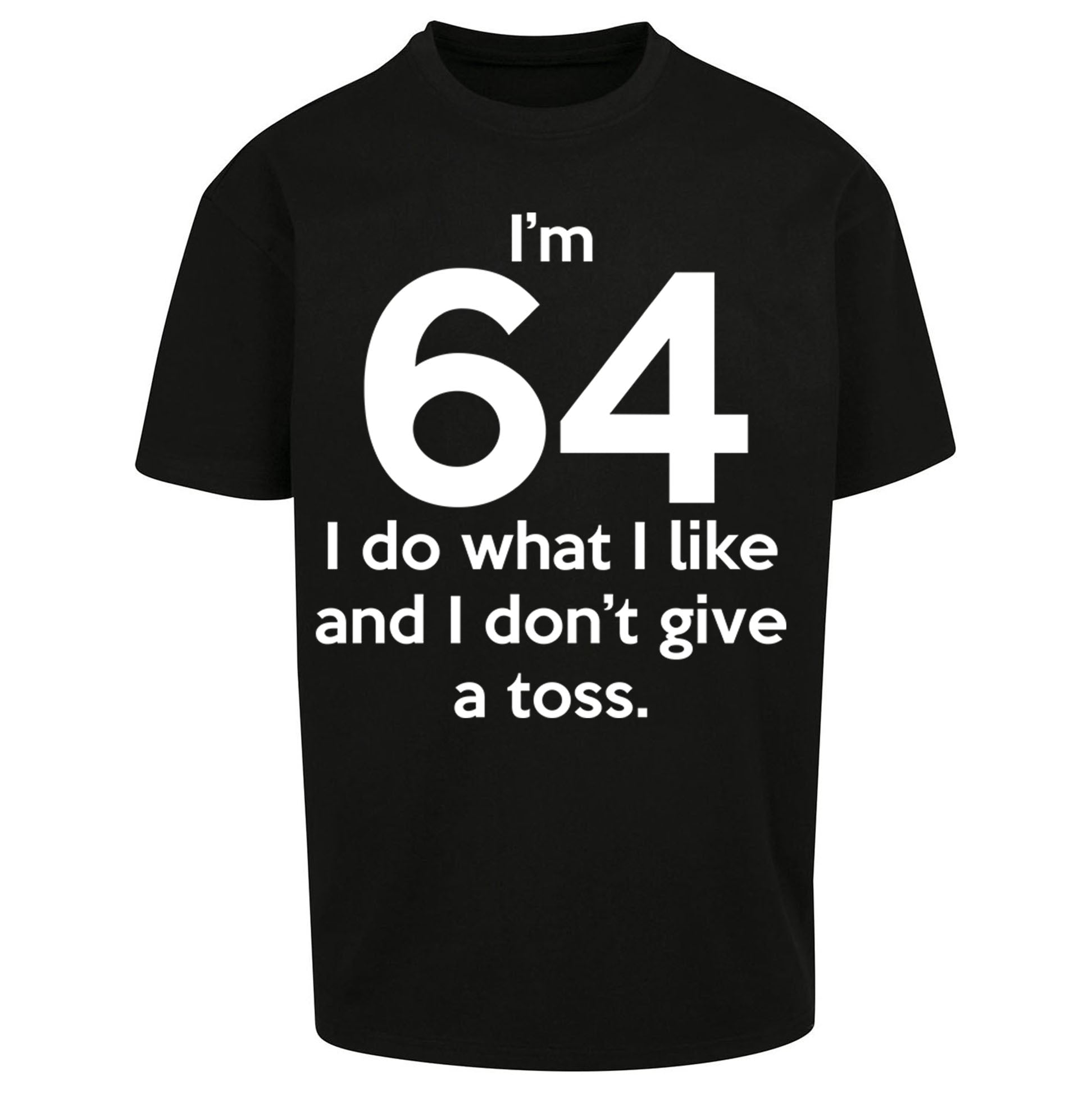 64th Birthday Oversized T Shirt