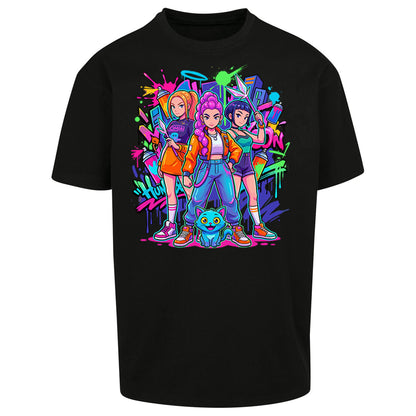 Demon Hunters Oversized T Shirt 