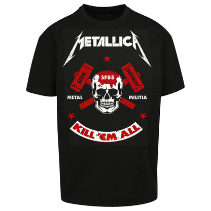 Metallica Seek Destroy Oversized T Shirt