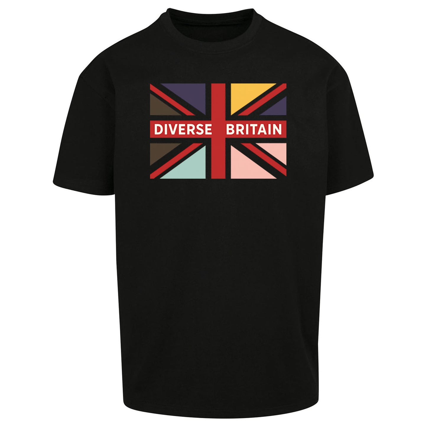Diverse Britain Oversized T Shirt
