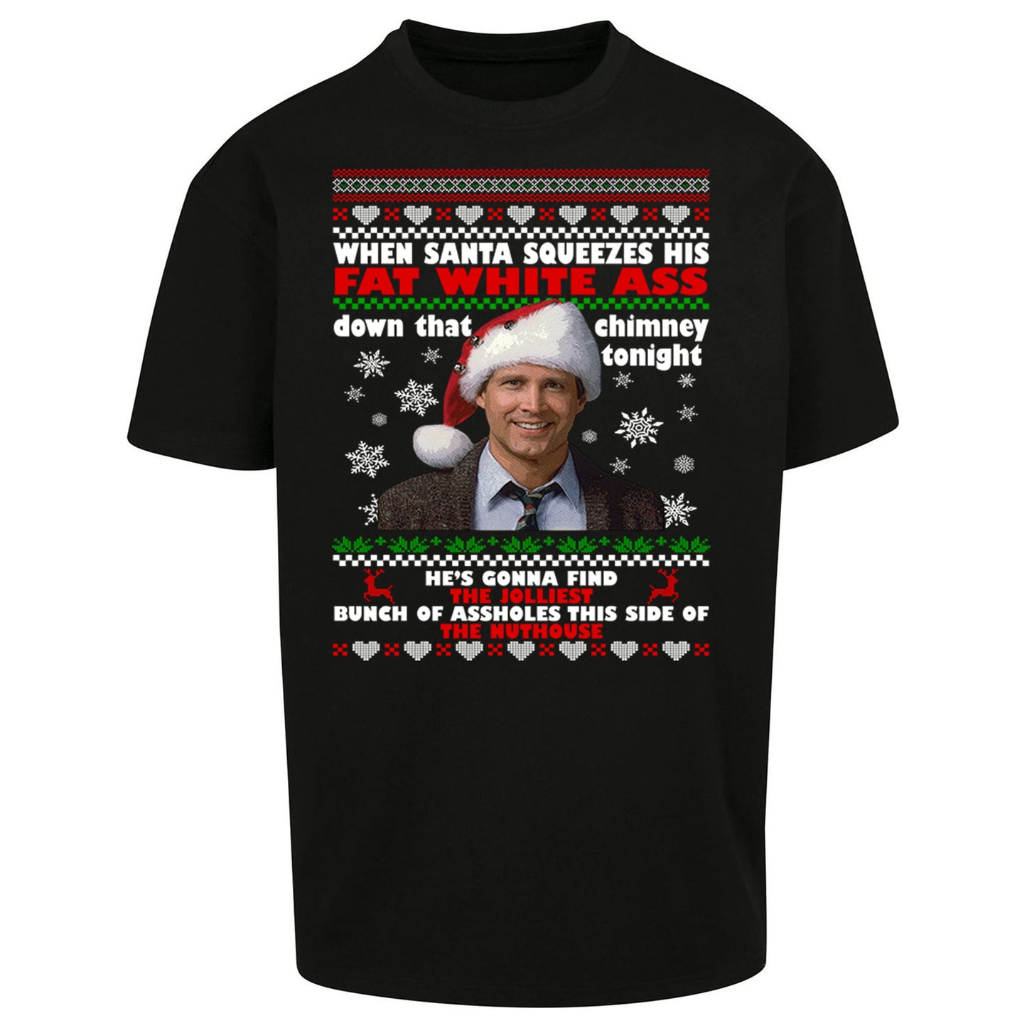 Clark Griswold Christmas Oversized T Shirt