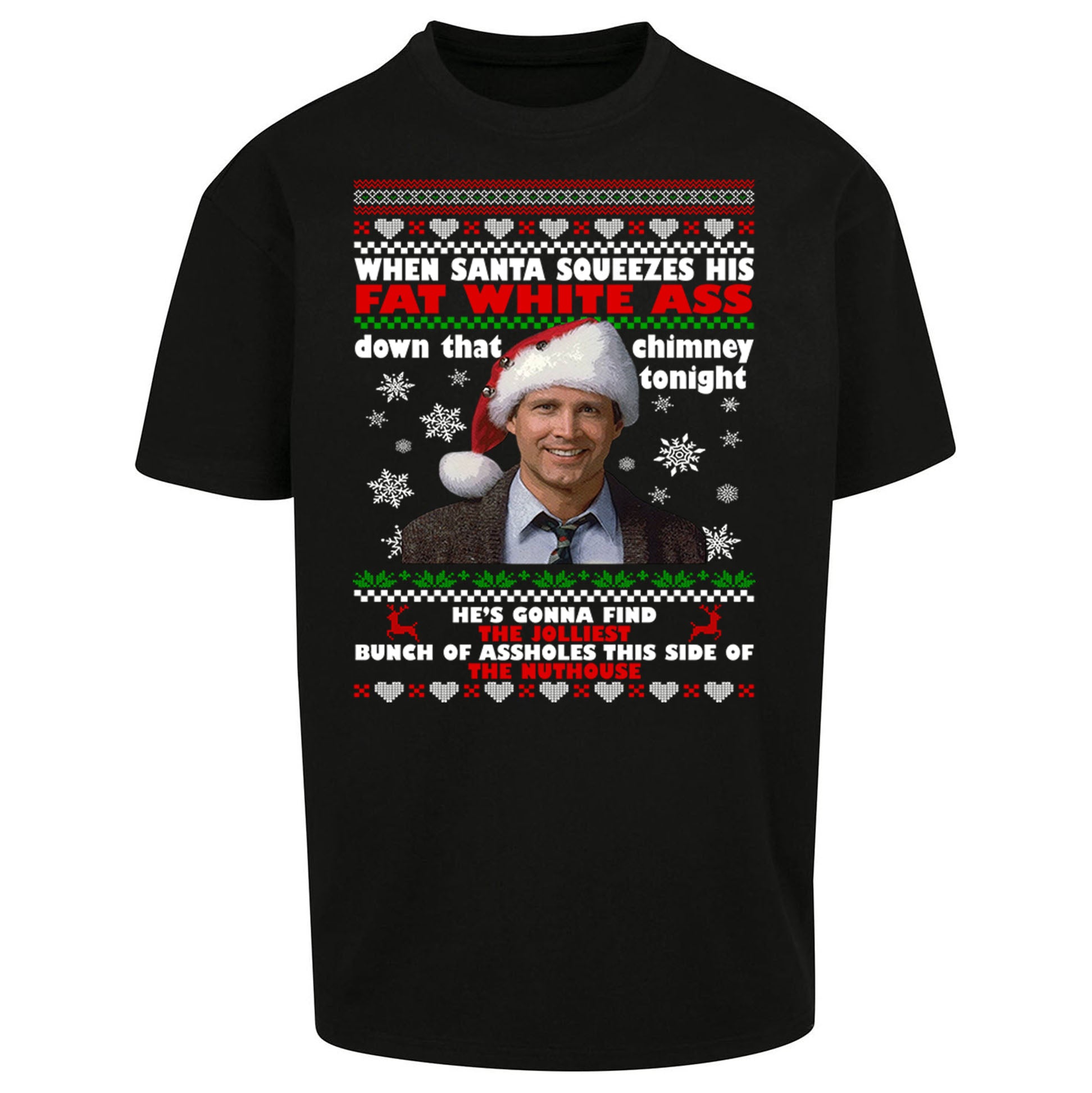 Clark Griswold Christmas Oversized T Shirt