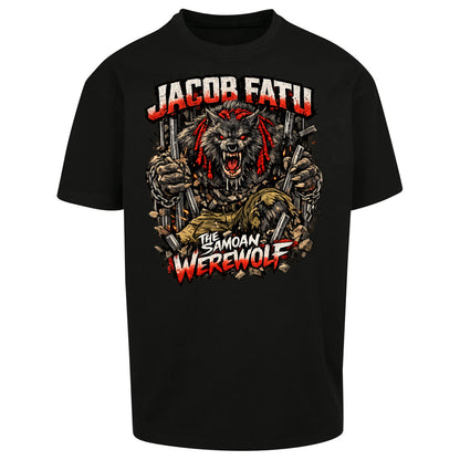 Jacob Fatu The Samoan Werewolf - Oversized T Shirt