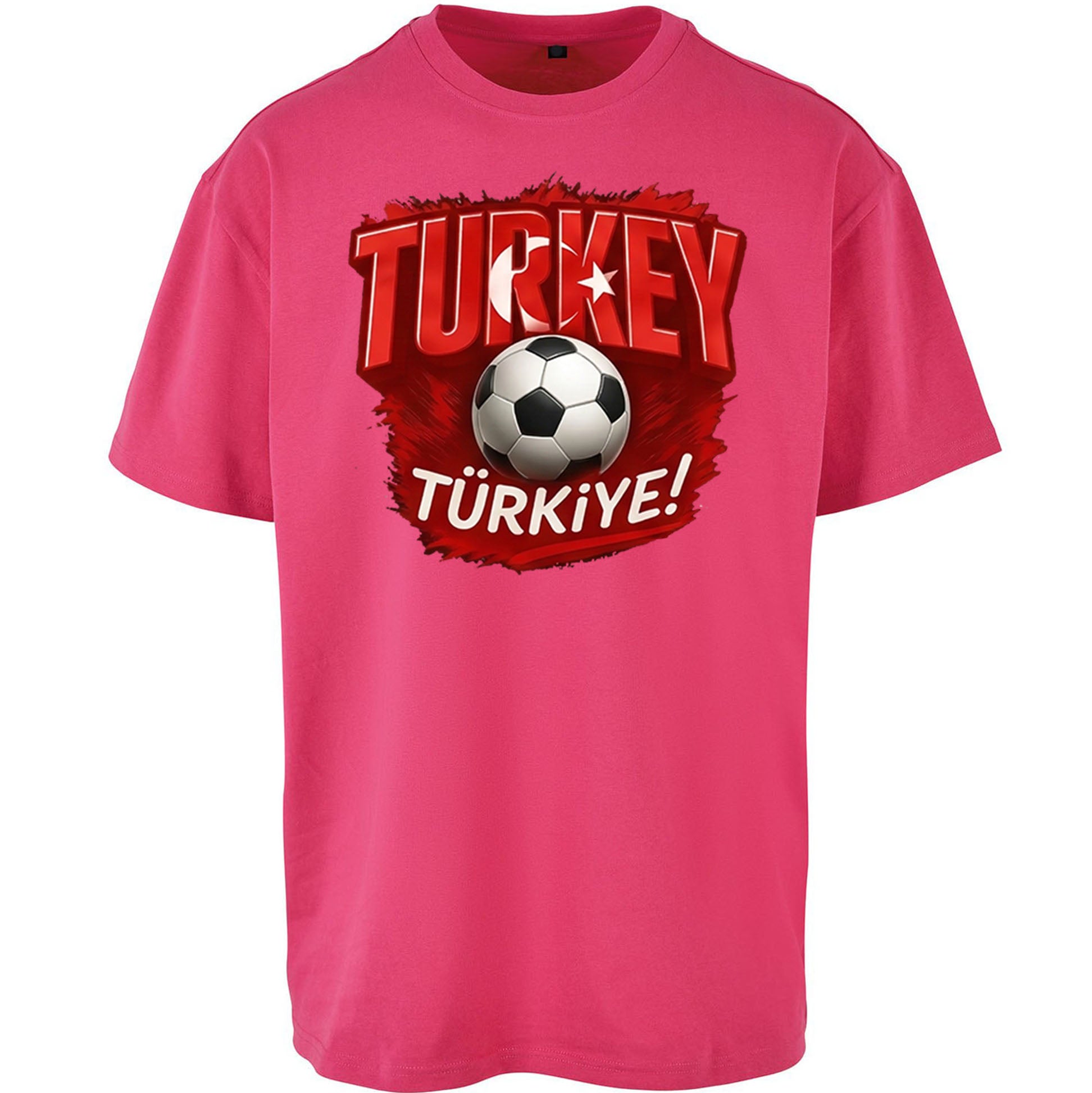 Turkey Retro World Cup Oversized T Shirt