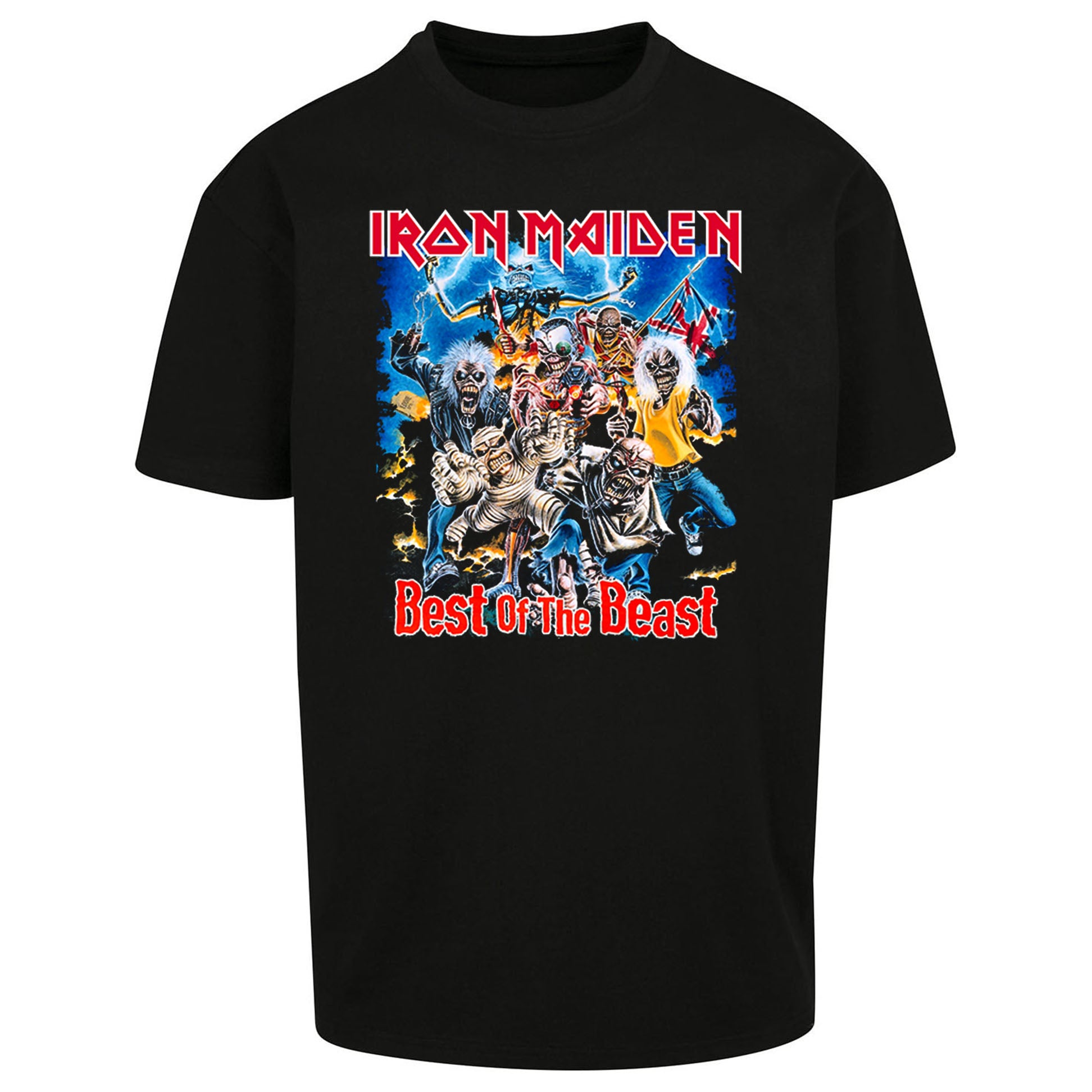 Iron Maiden Best Of The Beast Oversized T Shirt