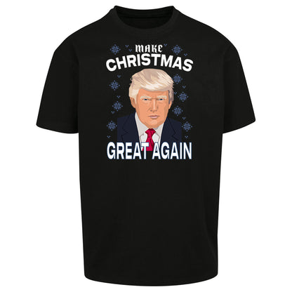 Make Christmas Great Again Oversized T Shirt