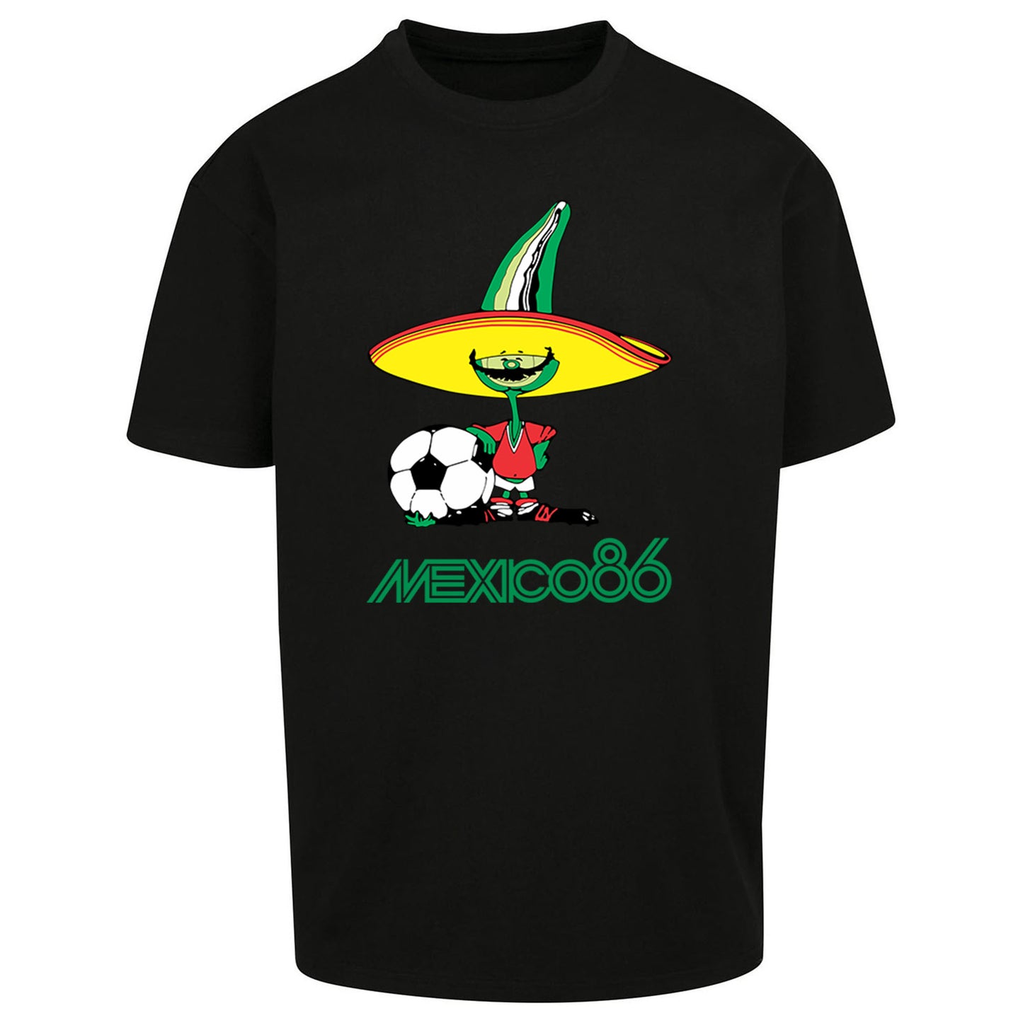 Mexico 86 Mascot Oversized T Shirt