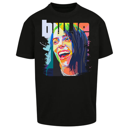 Billie Eilish Painting Oversized T Shirt