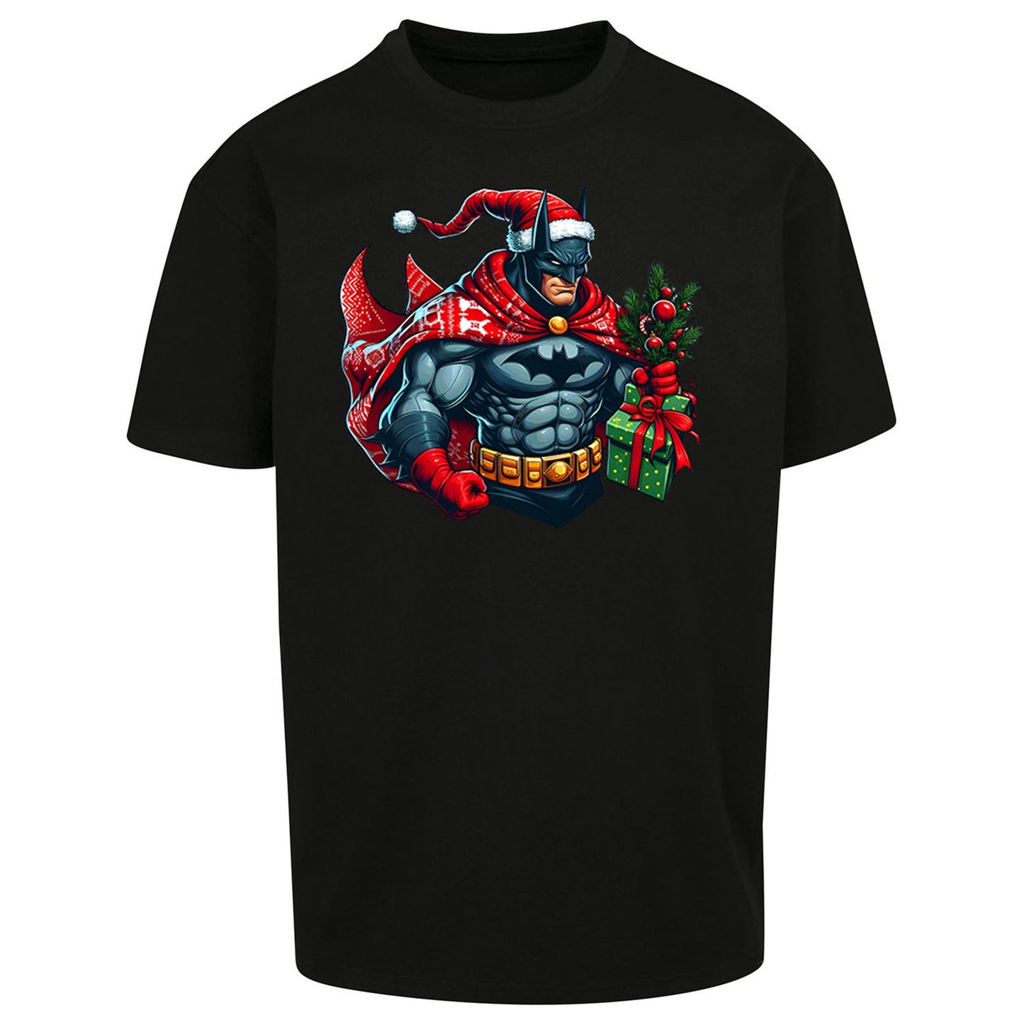Batman Santa Oversized T Shirt