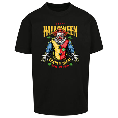 Halloween Clown Oversized T Shirt