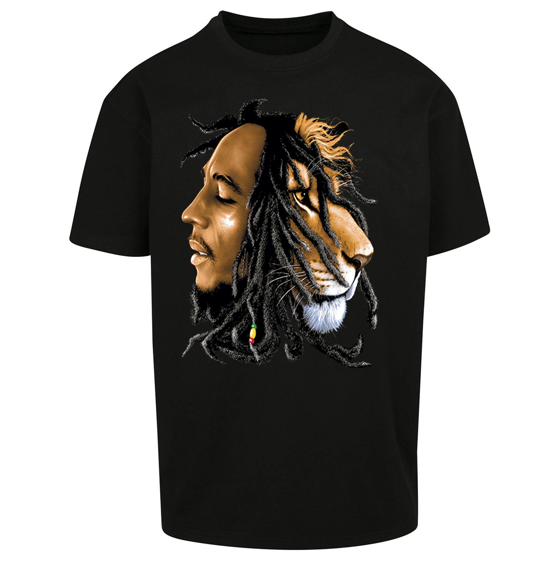 Bob Marley Lion - Oversized T Shirt
