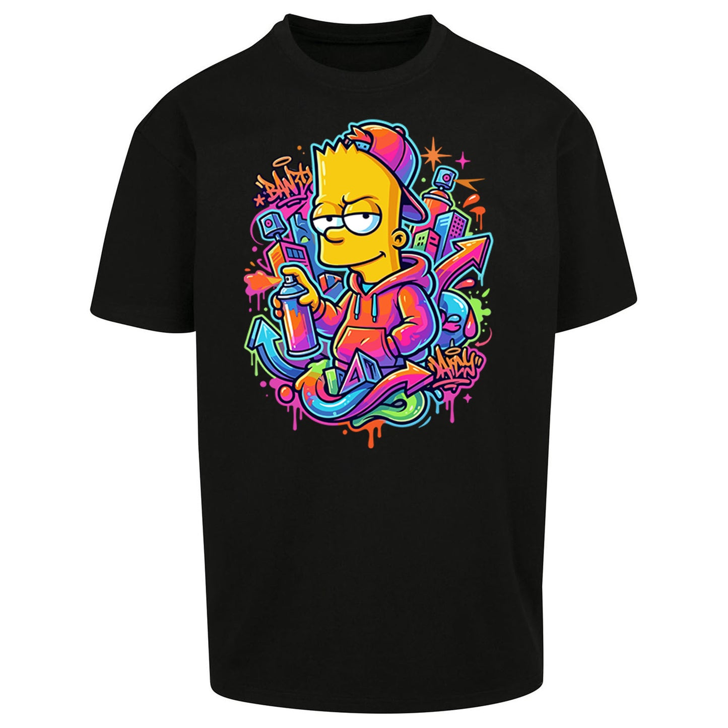Bart Simpson Oversized T Shirt