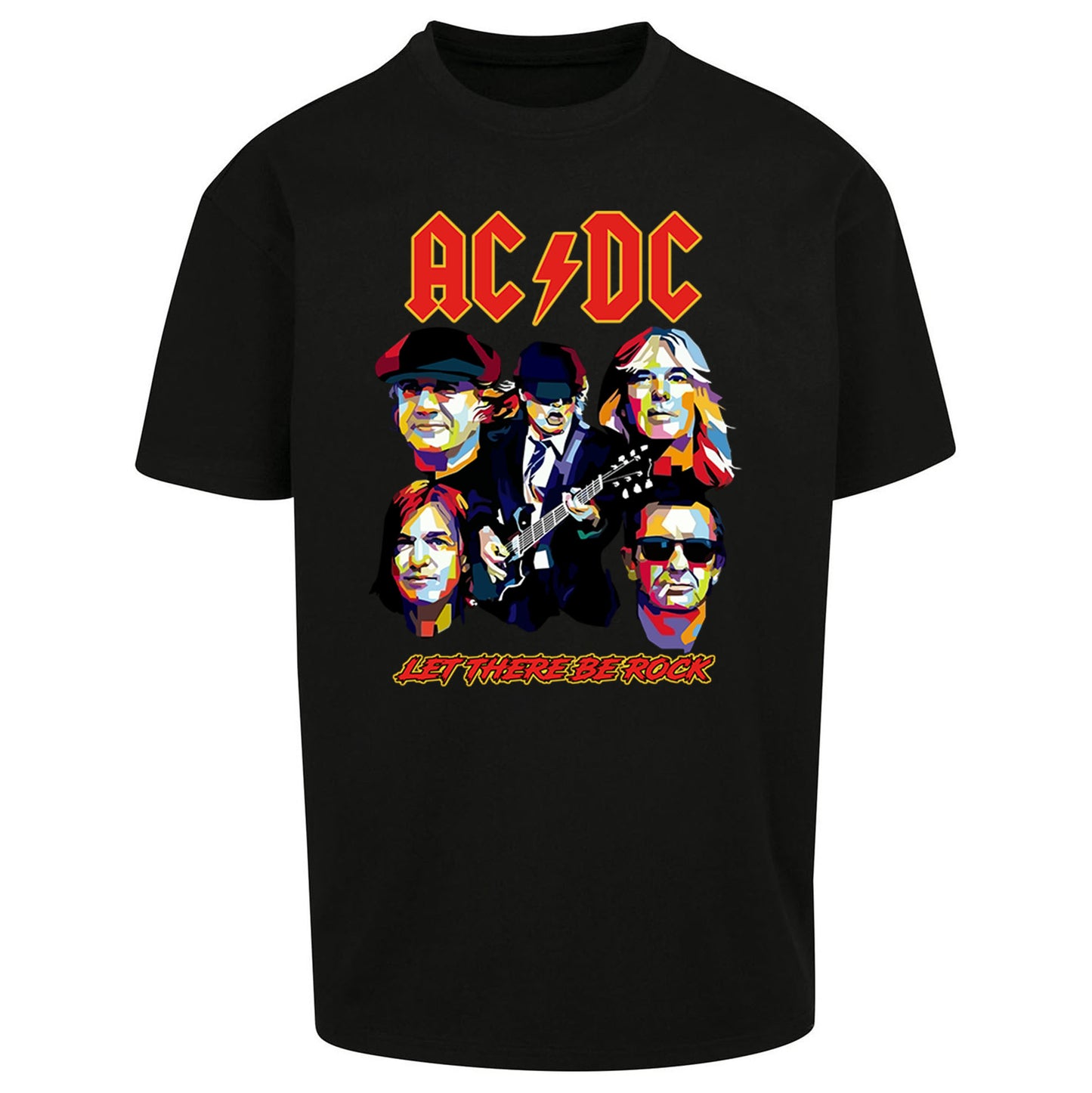 ACDC Let There Be Rock Oversized T Shirt
