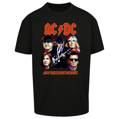ACDC Let There Be Rock Oversized T Shirt