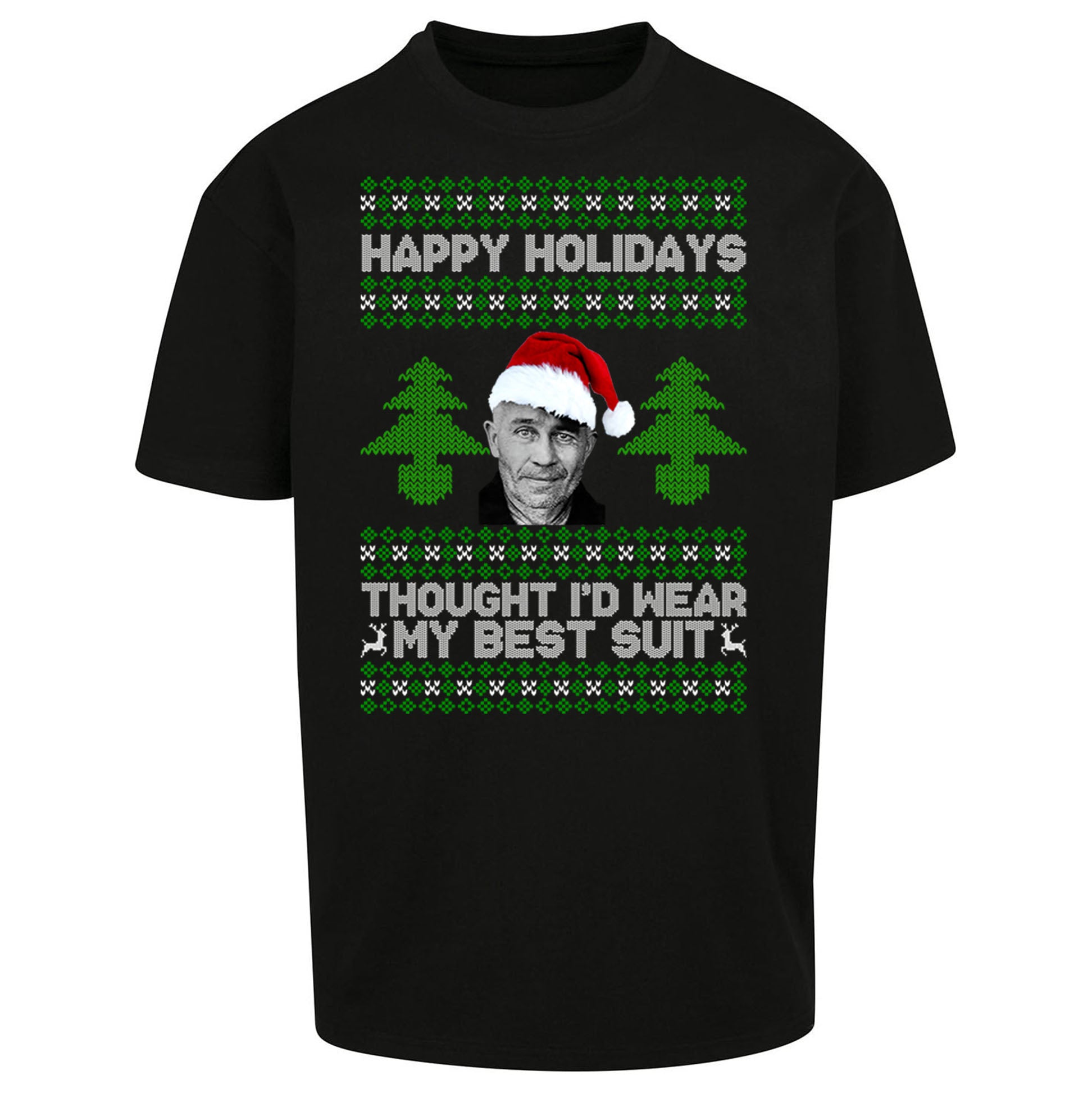 Ed Gein Christmas Oversized T Shirt