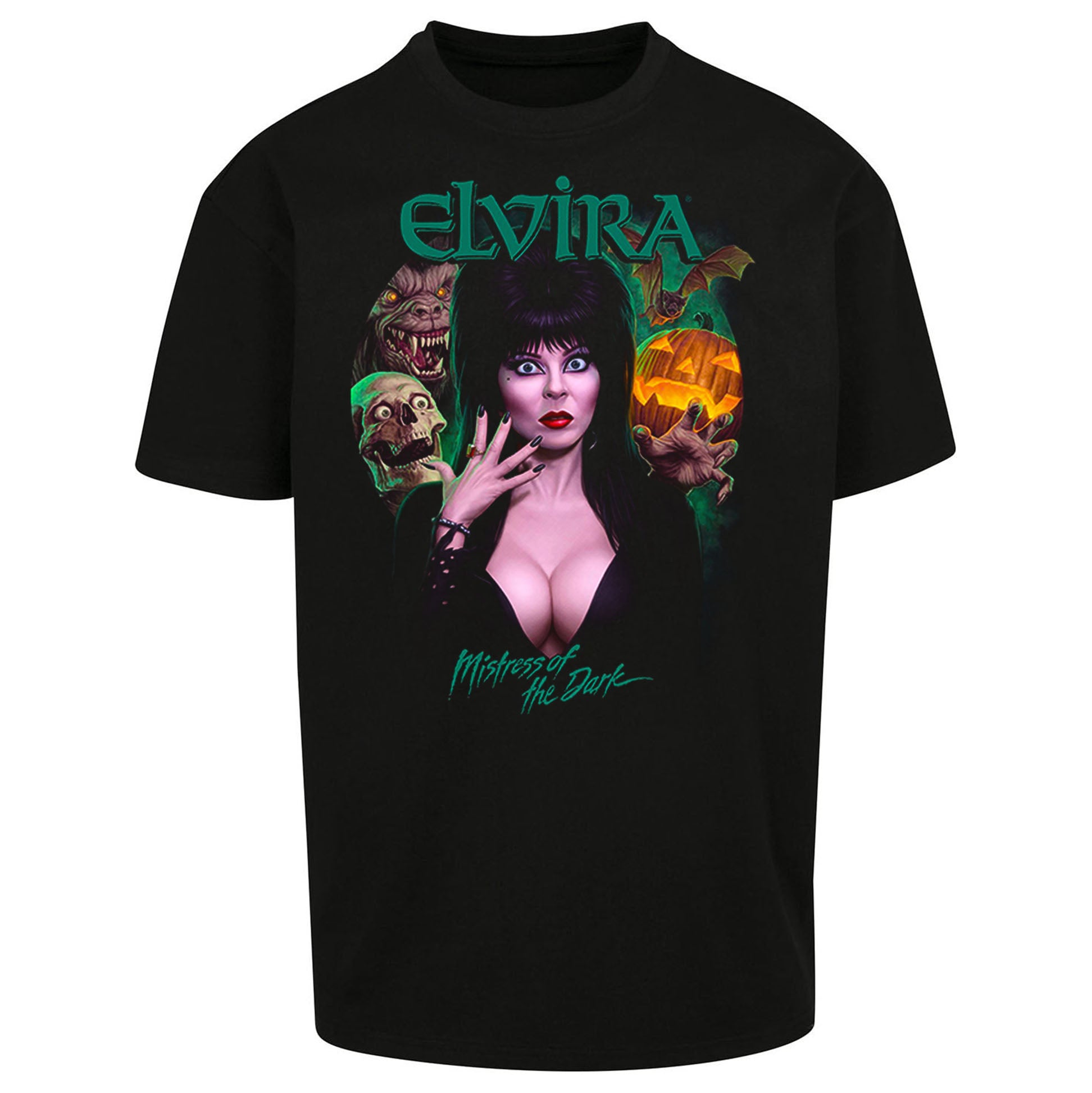 Elvira Mistress Of The Dark Oversized T Shirt