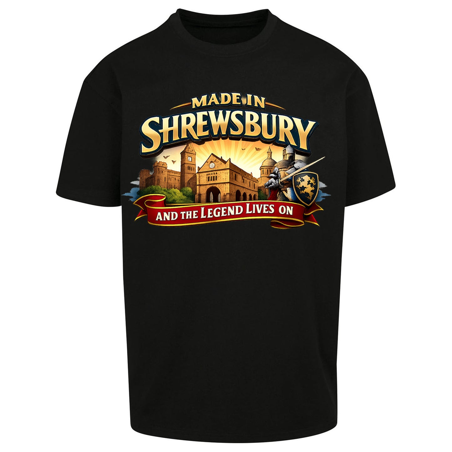 Made in Shrewsbury Oversized T Shirt 