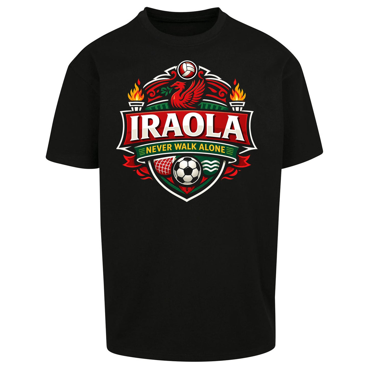 Andoni Iraola Never Walk Alone Oversized T Shirt
