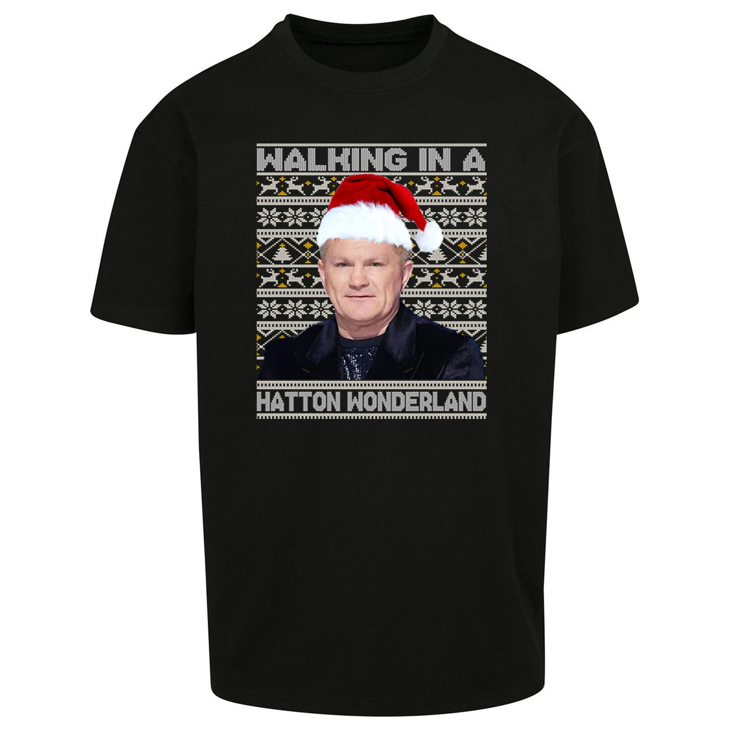 Ricky Hatton Christmas Oversized T Shirt