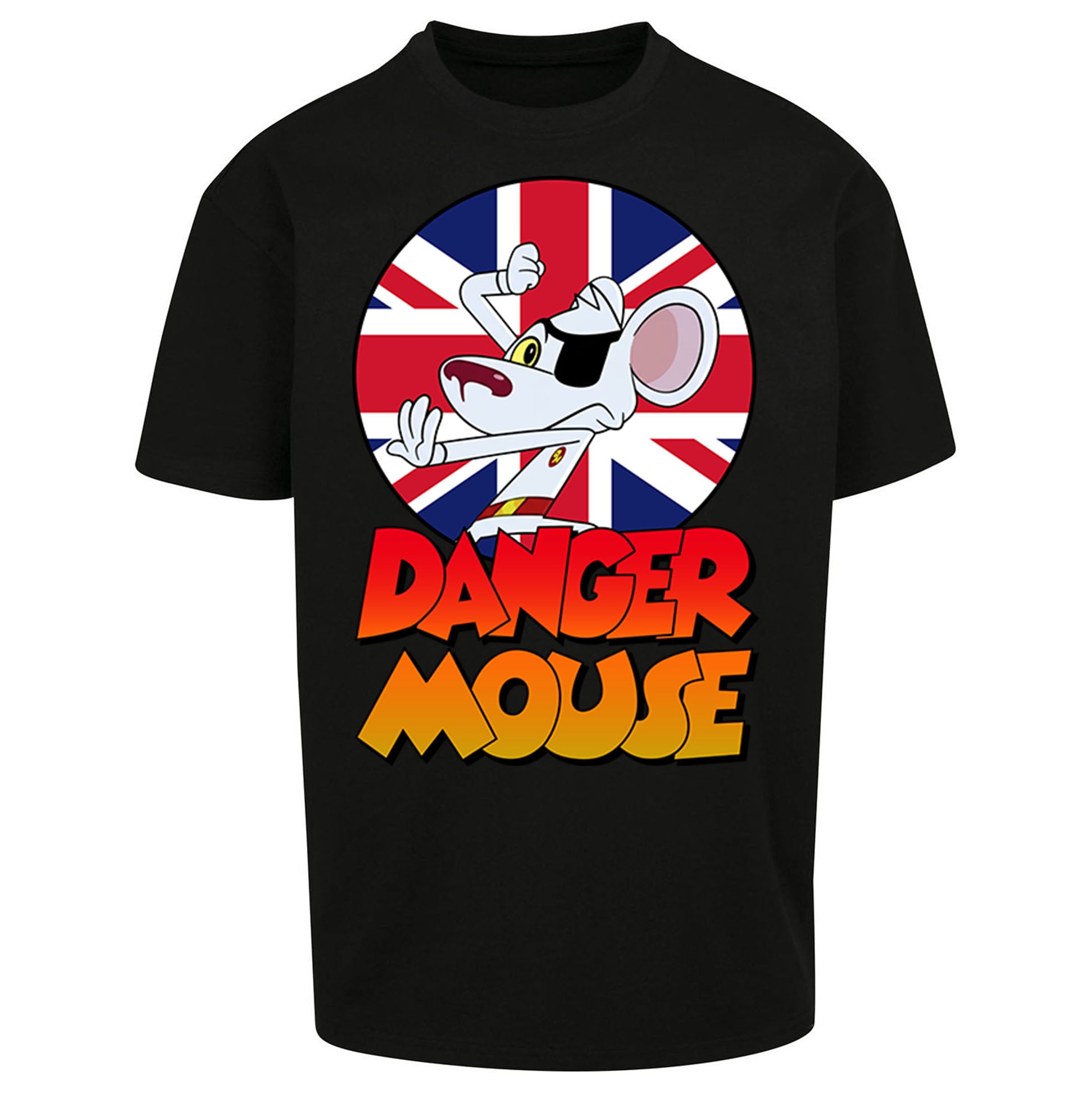 Danger Mouse Union Jack Oversized T Shirt