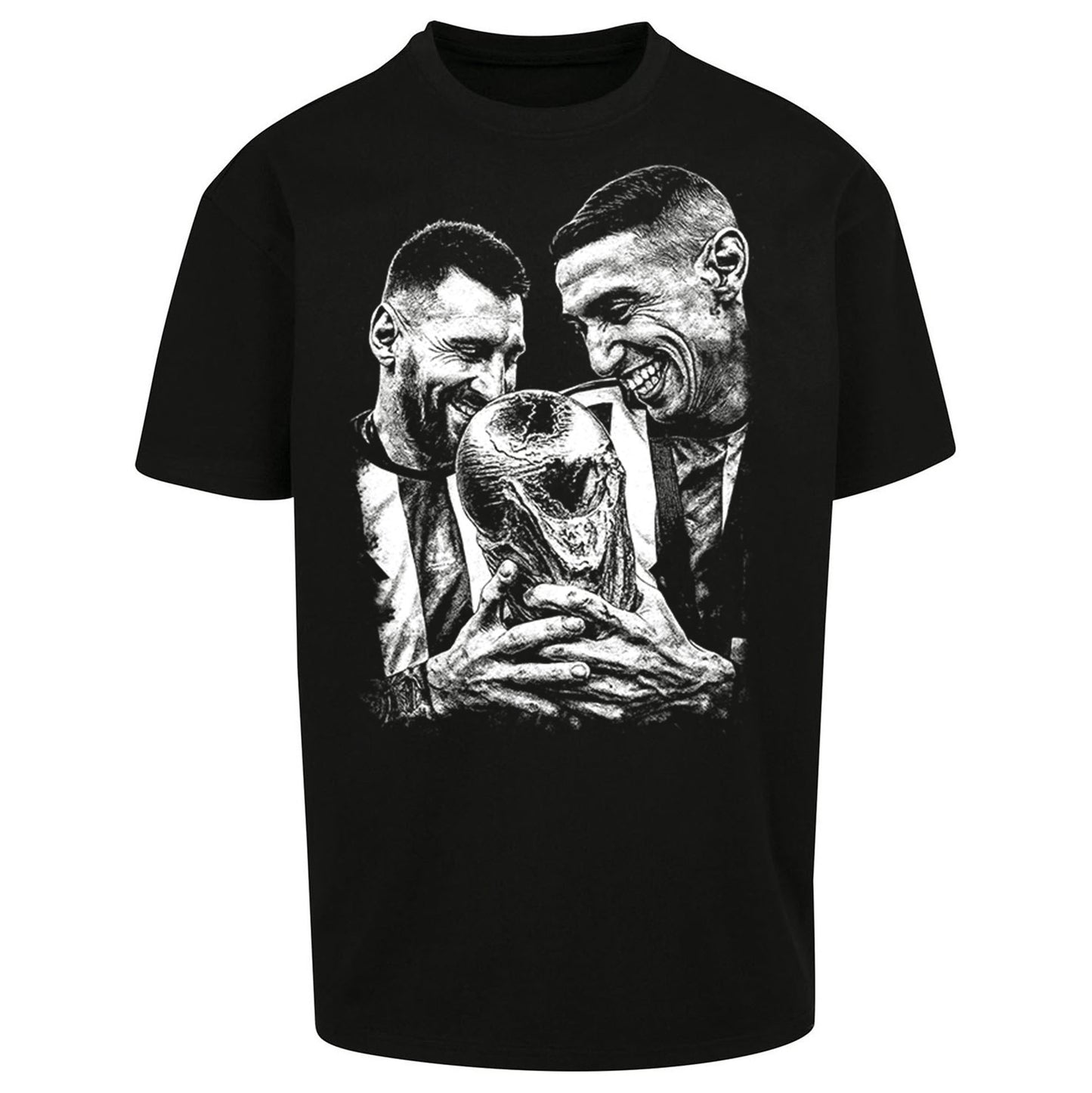 Lionel Messi Angel Di Maria Oversized T Shirt