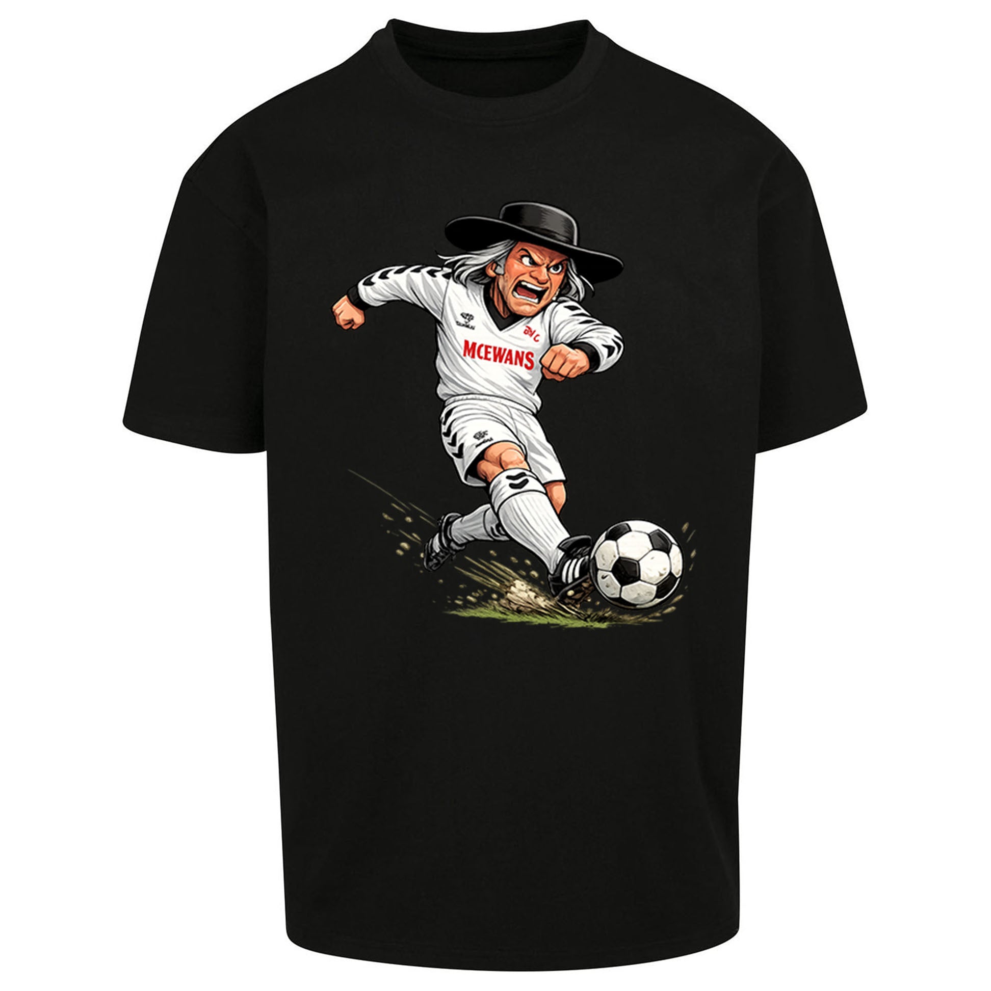 Classic Darlington Football Oversized T Shirt 