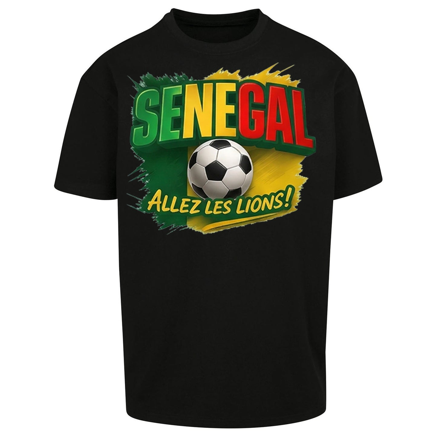 Senegal Retro World Cup Oversized T Shirt