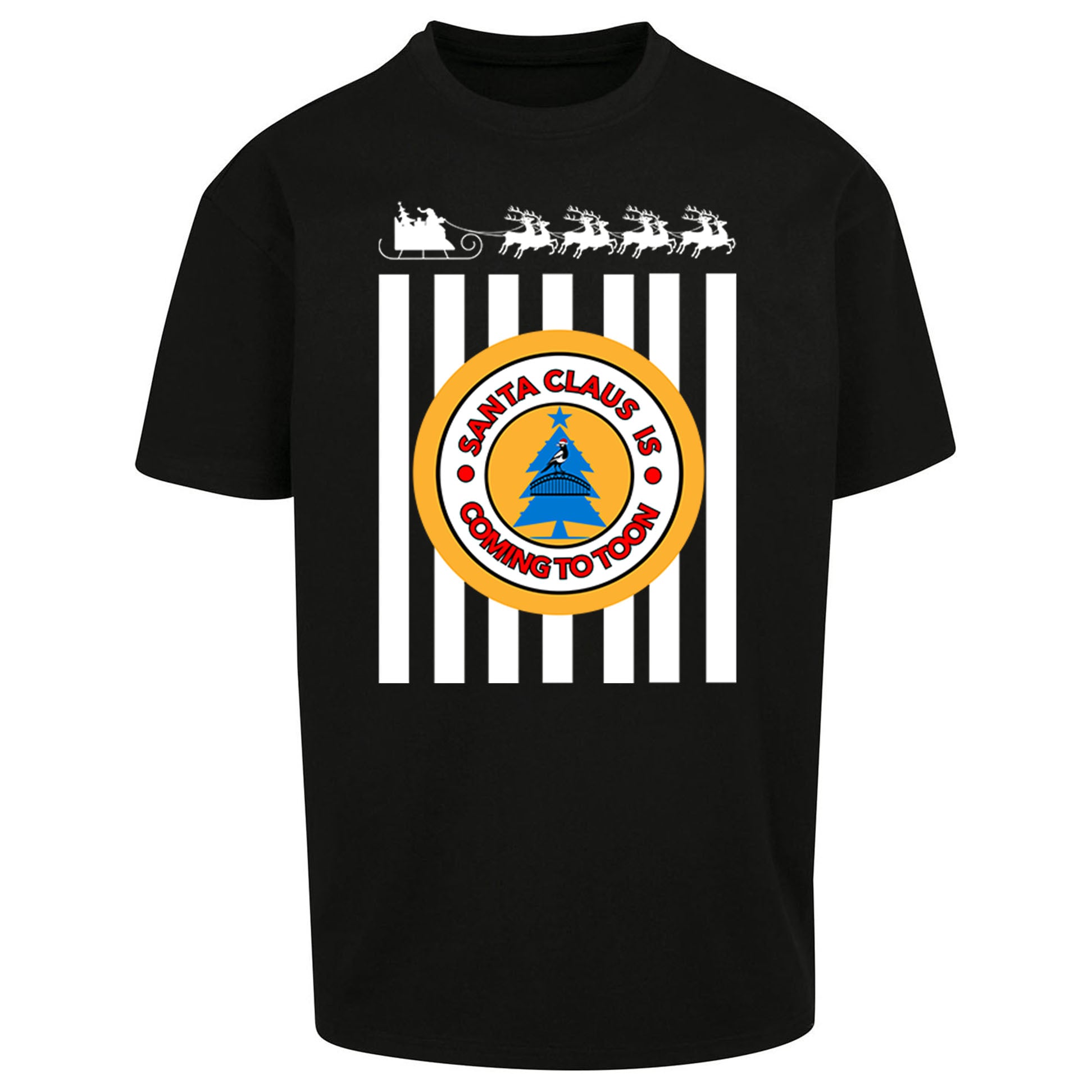 Newcastle united Christmas Oversized T Shirt