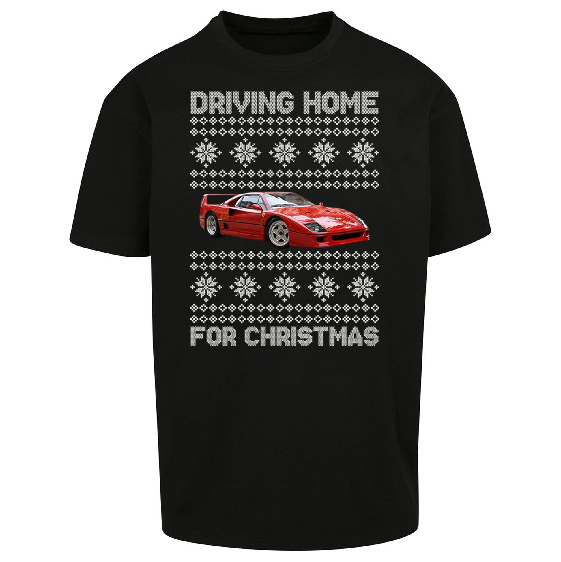 Formula 1 Christmas Oversized T Shirt
