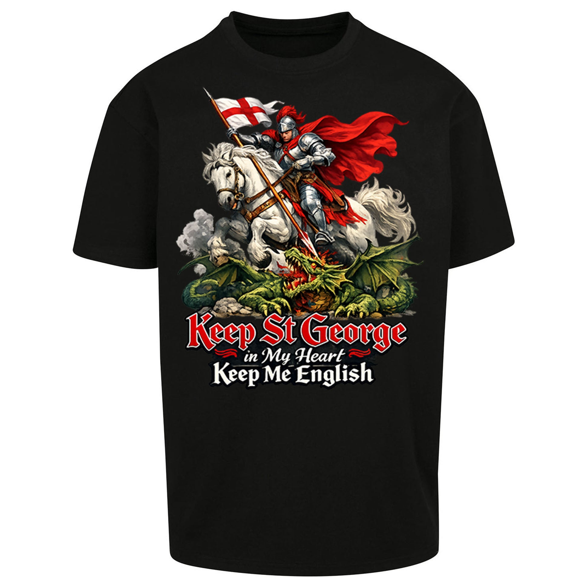 St Georges Day Oversized T Shirt