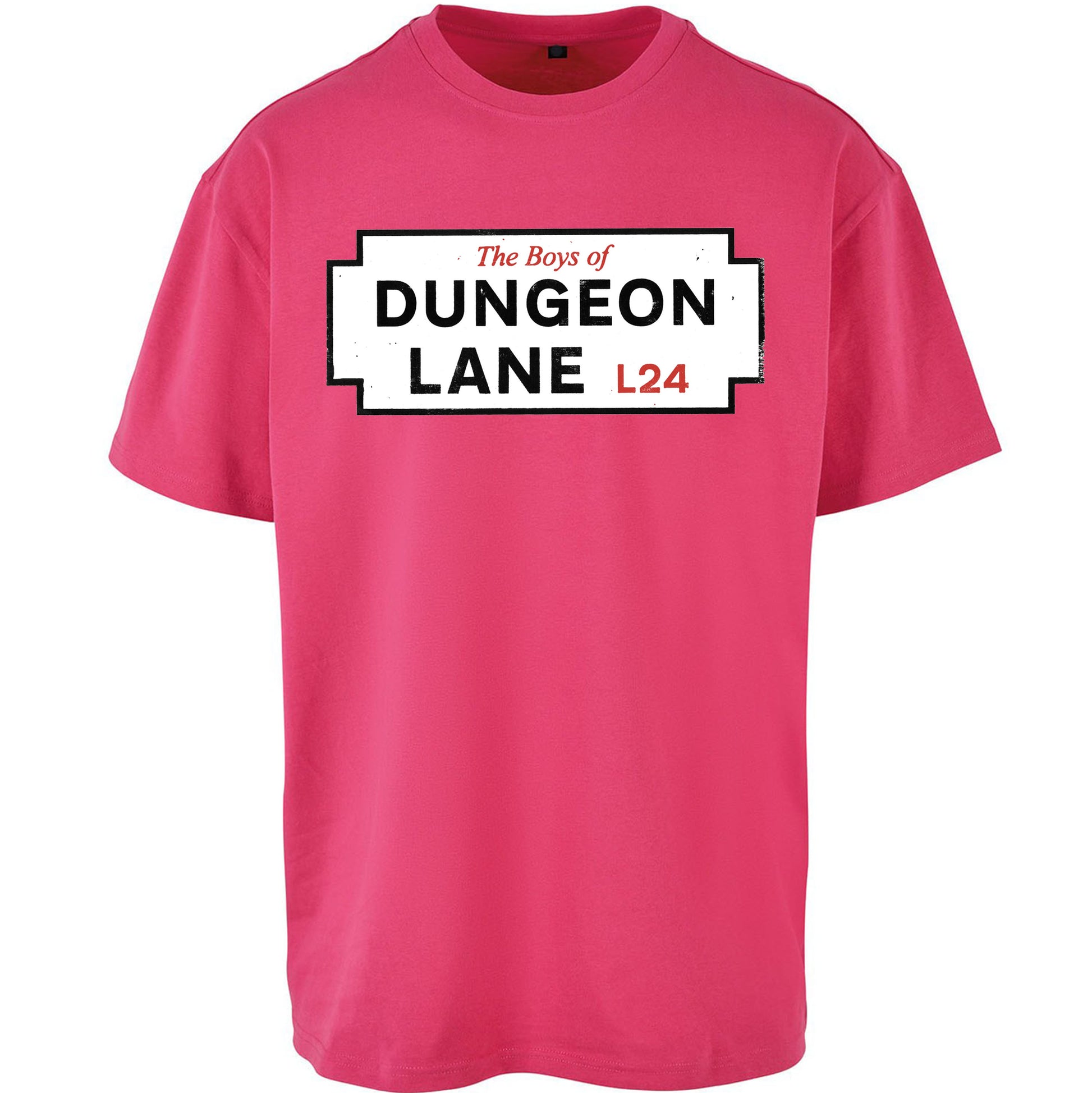 The Boys Of Dungeon Lane Oversized T Shirt
