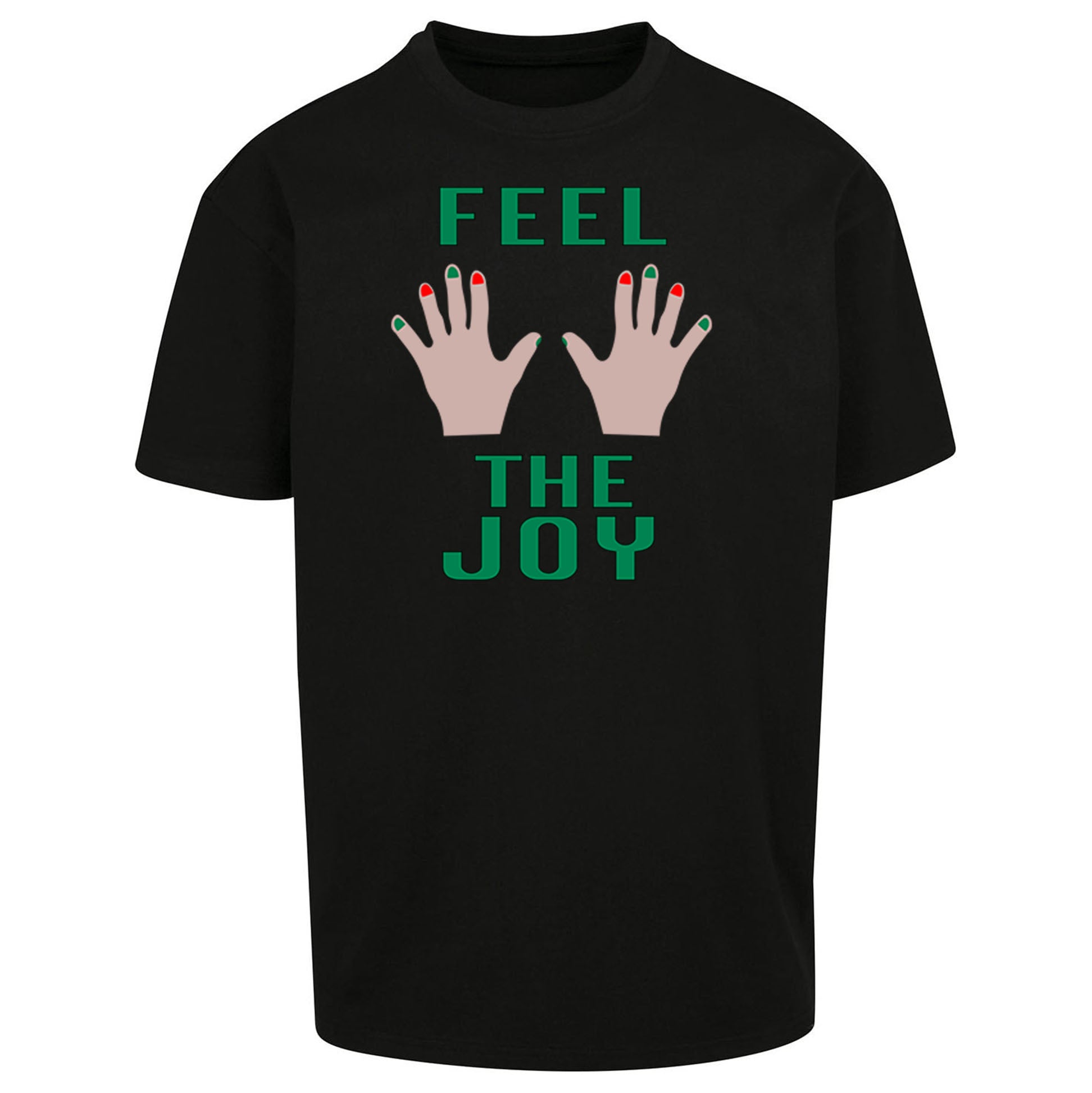Rude christmas Oversized T Shirt