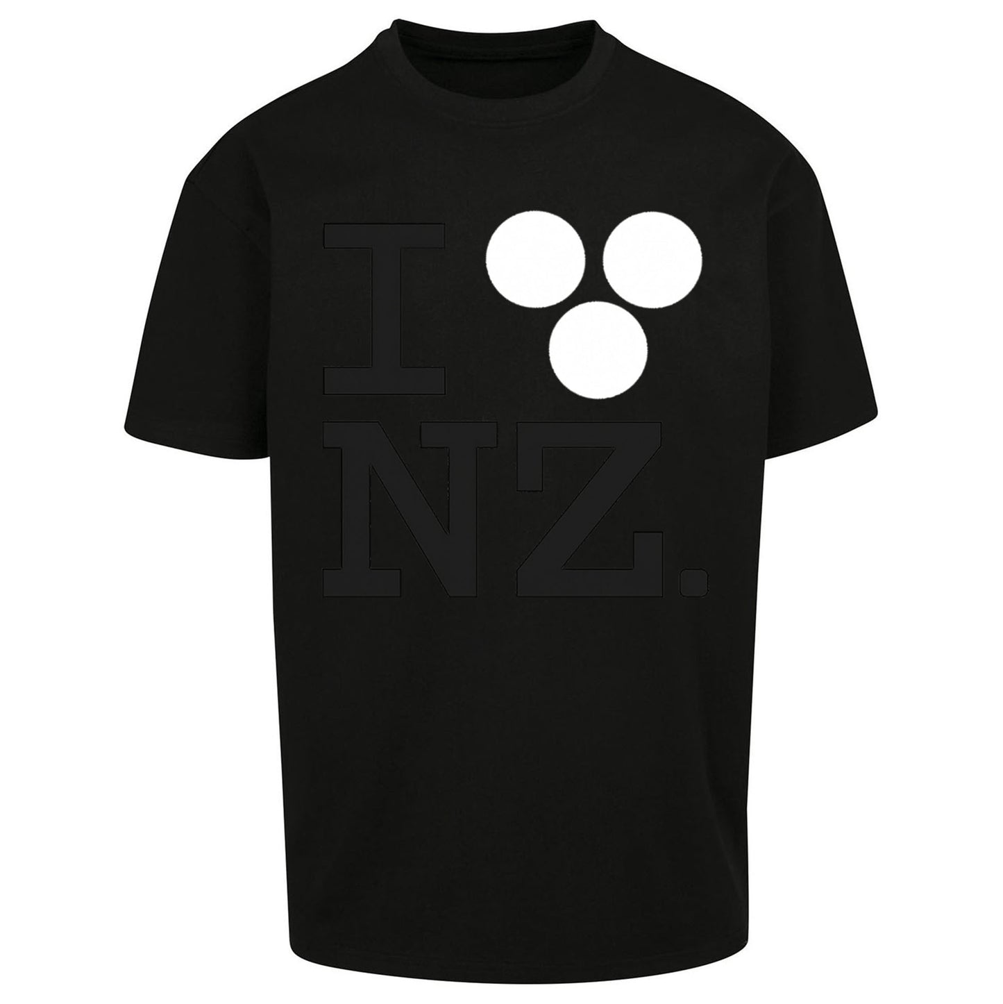 I Love NZ Orlando Bloom Huffer Oversized T Shirt