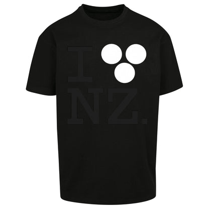 I Love NZ Orlando Bloom Huffer Oversized T Shirt