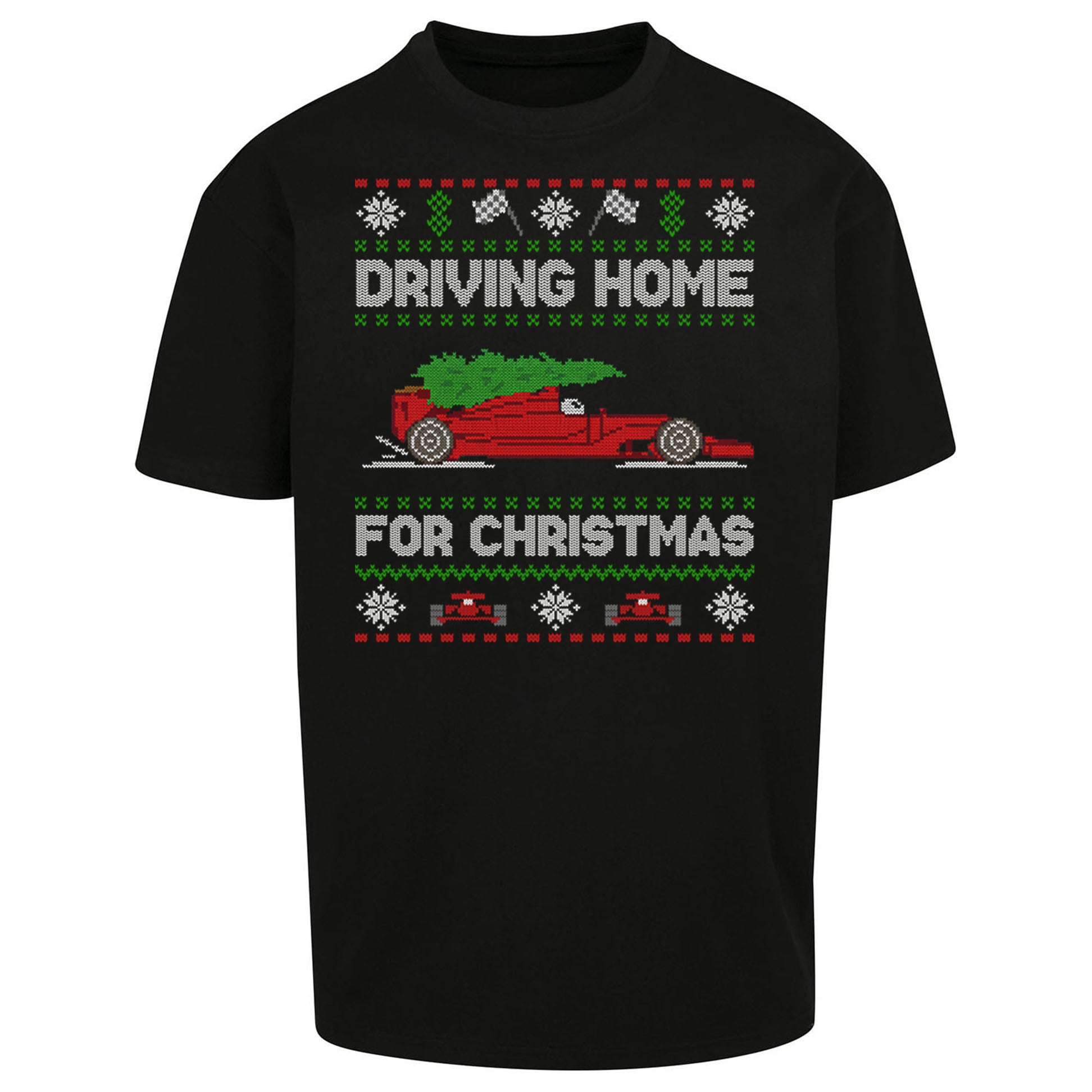 F1 Christmas Oversized T Shirt