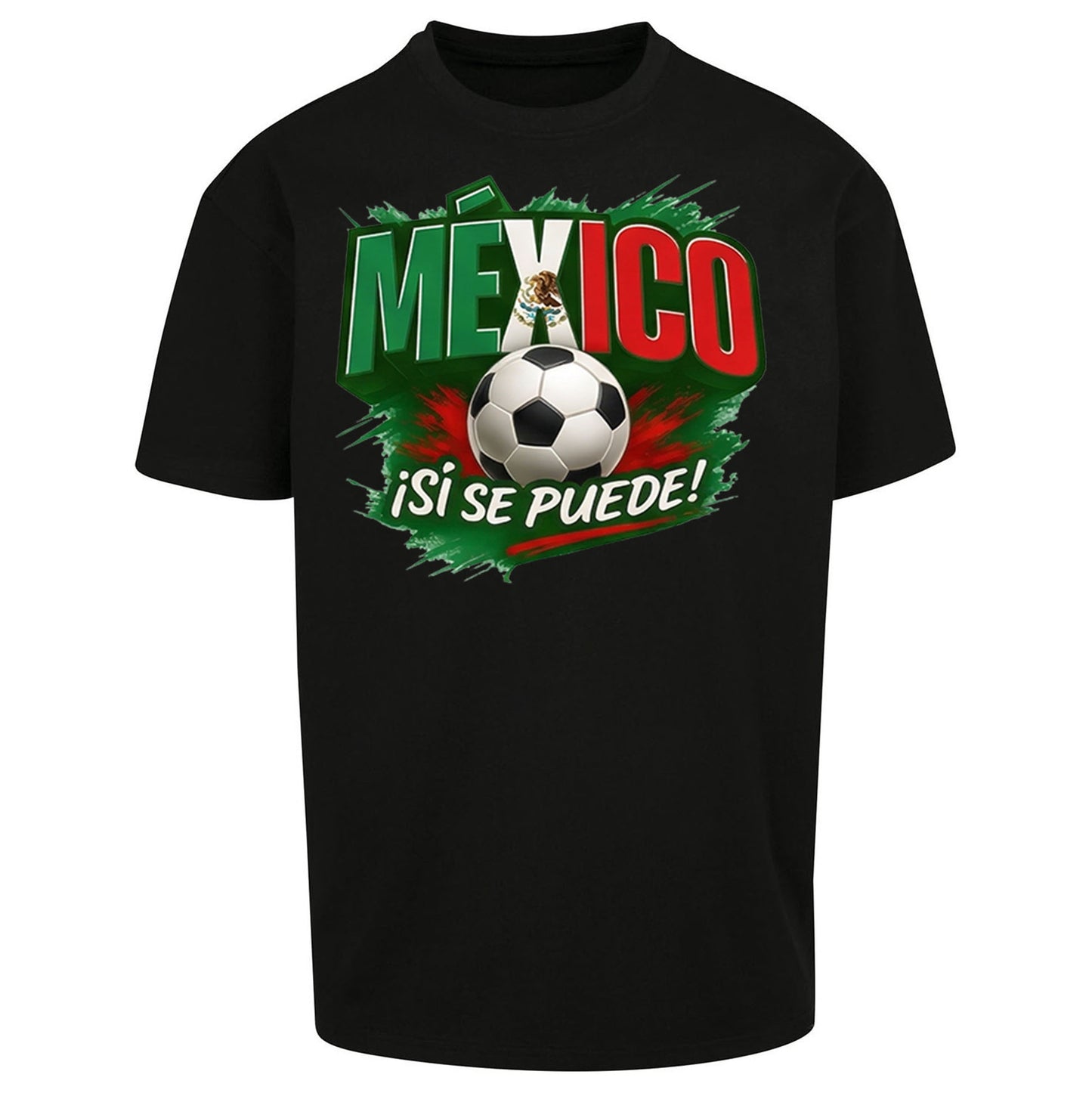 Mexico Retro World Cup Oversized T Shirt