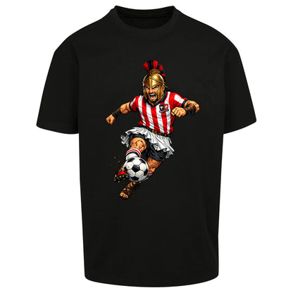Retro Exeter City Football Oversized T Shirt
