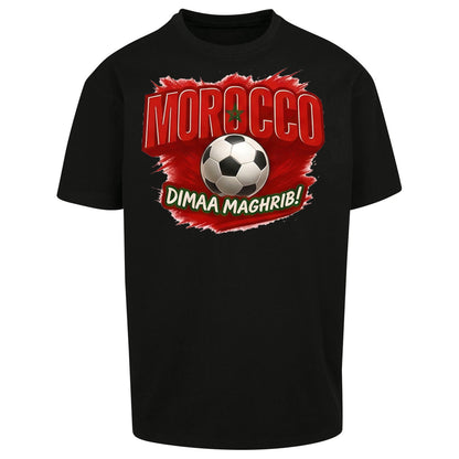 Morocco Retro World Cup Oversized T Shirt 